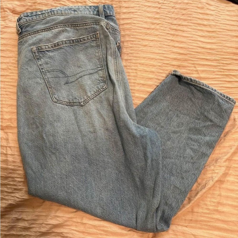Size 18 strigid mom jeans from American eagle